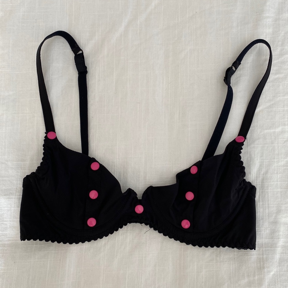 Vintage Agent Provocateur sexy snap bra